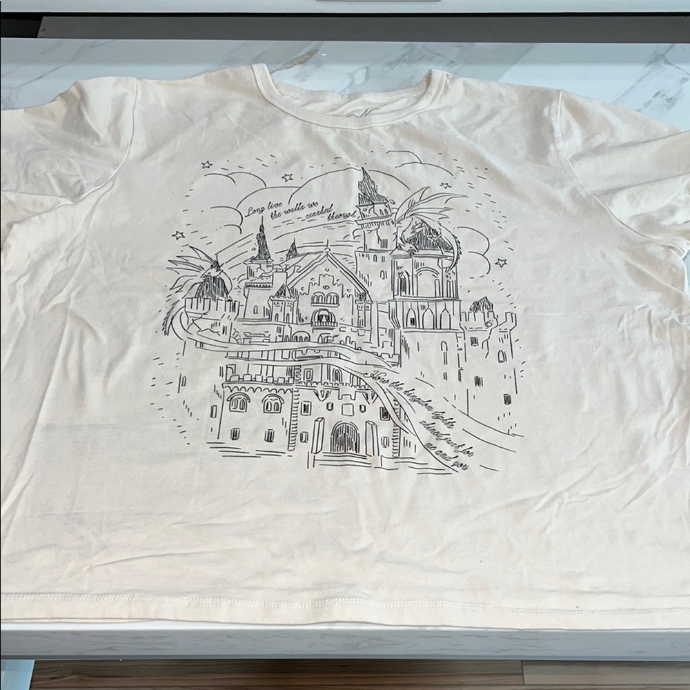 NEW Taylor’s Version “Speak Now” How the Lights Shined Cream Tee, Classic Fit